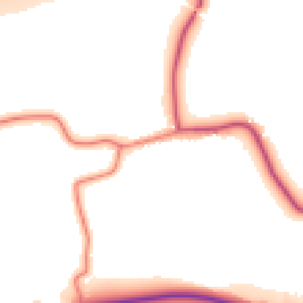 Daytime road noise heatmap for PR4 3NH