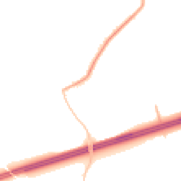 Night-time road noise heatmap for PR4 3PR