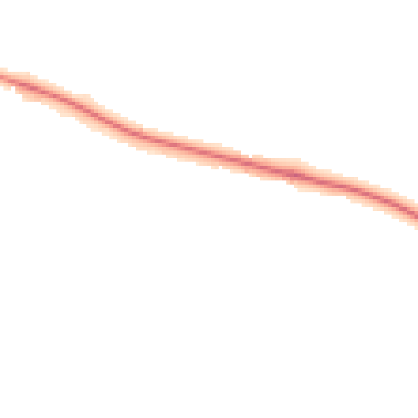 Night-time road noise heatmap for PR4 3TQ