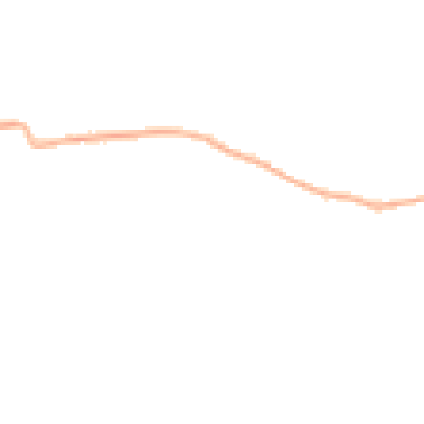 Night-time road noise heatmap for PR4 3UD