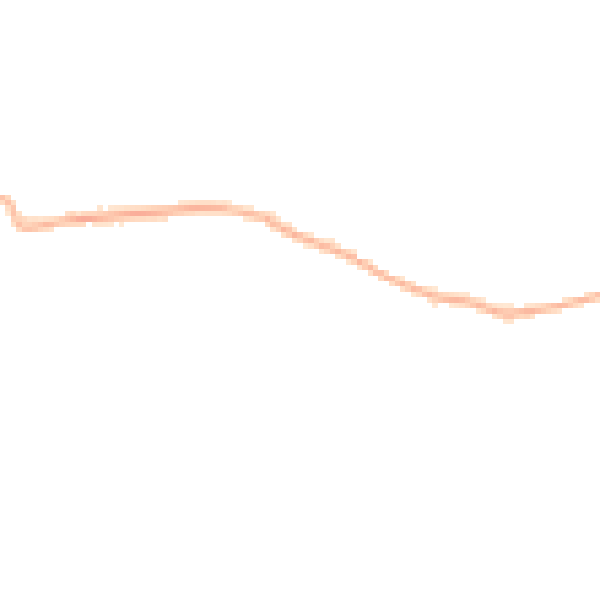 Night-time road noise heatmap for PR4 3UR
