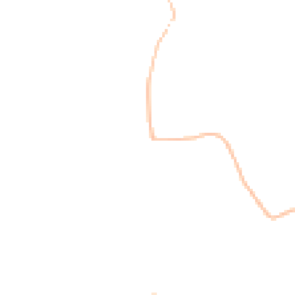 Night-time road noise heatmap for PR4 3WE