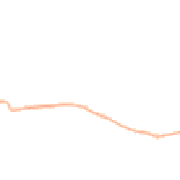 Night-time road noise heatmap for PR4 3YG