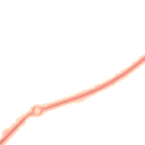 Night-time road noise heatmap for PR4 5HX