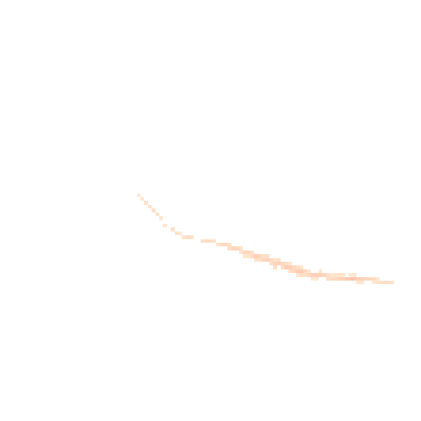 Night-time road noise heatmap for PR6 8PY