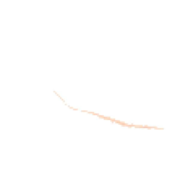 Night-time road noise heatmap for PR6 8PZ