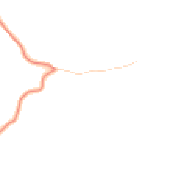 Daytime road noise heatmap for PR6 9DF