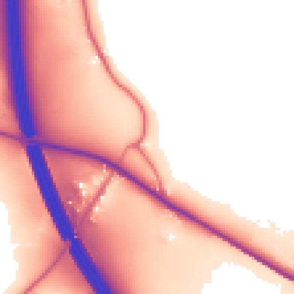 Daytime road noise heatmap for PR6 9HQ