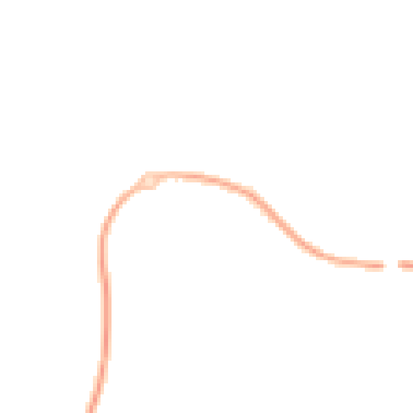 Night-time road noise heatmap for PR7 1BT