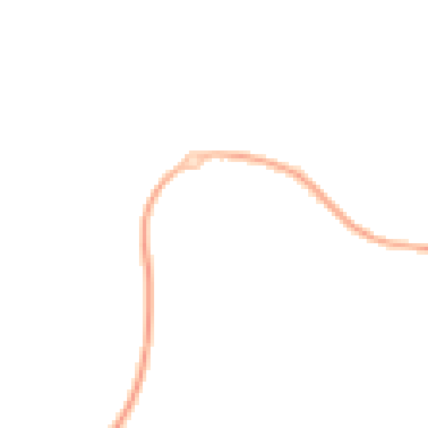 Night-time road noise heatmap for PR7 1DG