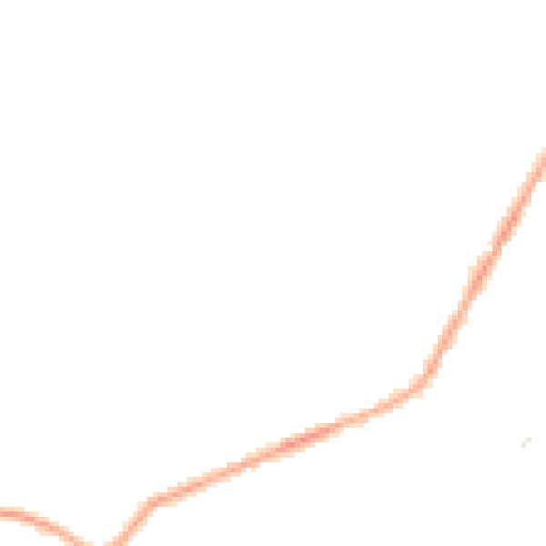 Night-time road noise heatmap for PR7 2JG