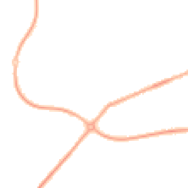 Night-time road noise heatmap for PR7 2NH