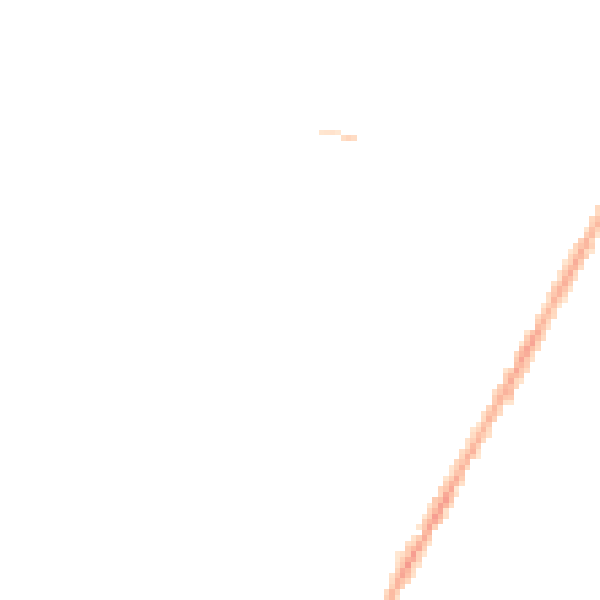 Night-time road noise heatmap for PR7 2PE