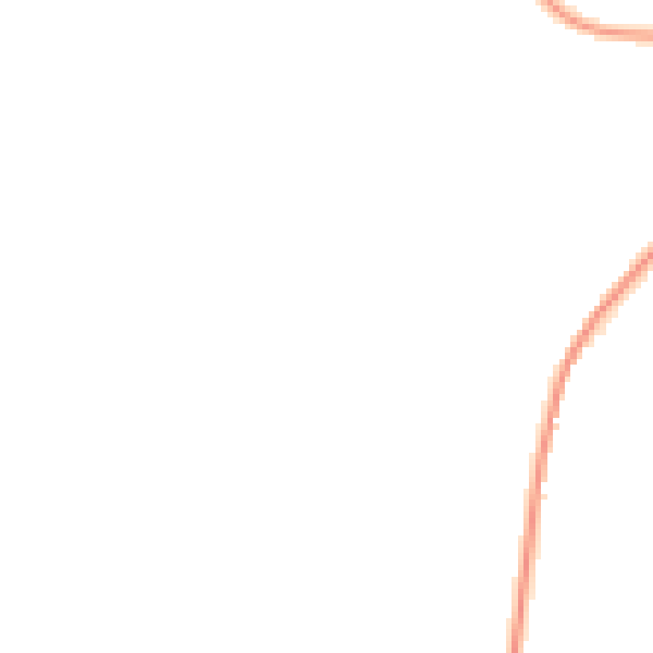 Night-time road noise heatmap for PR7 3BN