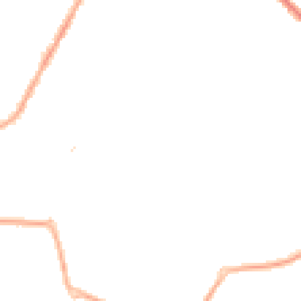 Night-time road noise heatmap for PR7 3JE