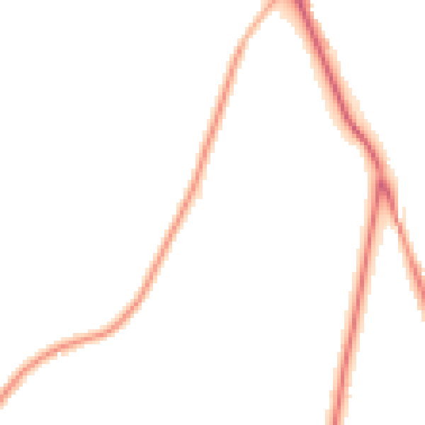 Night-time road noise heatmap for PR7 4DJ