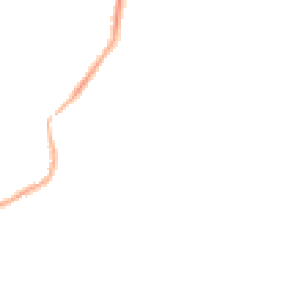 Night-time road noise heatmap for PR7 4QD