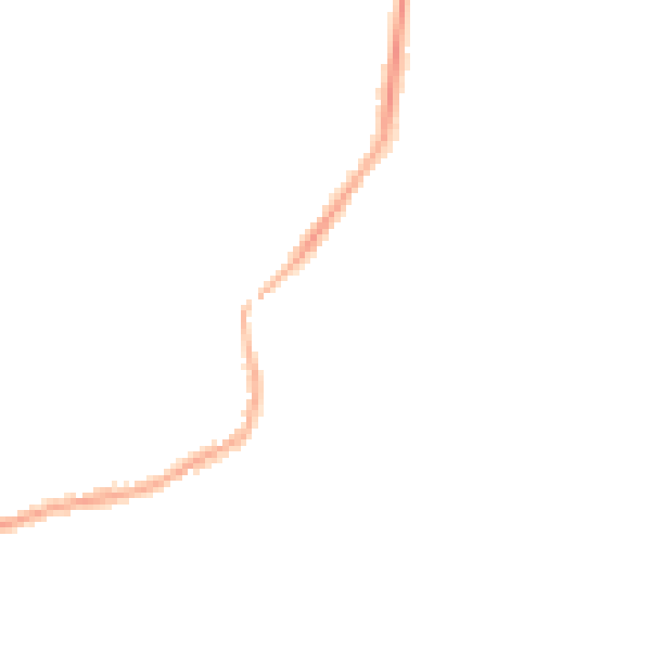 Night-time road noise heatmap for PR7 4QL