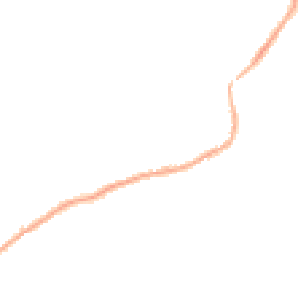 Night-time road noise heatmap for PR7 5AR