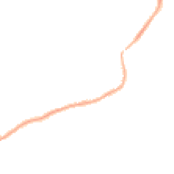 Night-time road noise heatmap for PR7 5AY