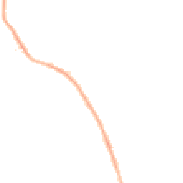 Night-time road noise heatmap for PR7 5BF