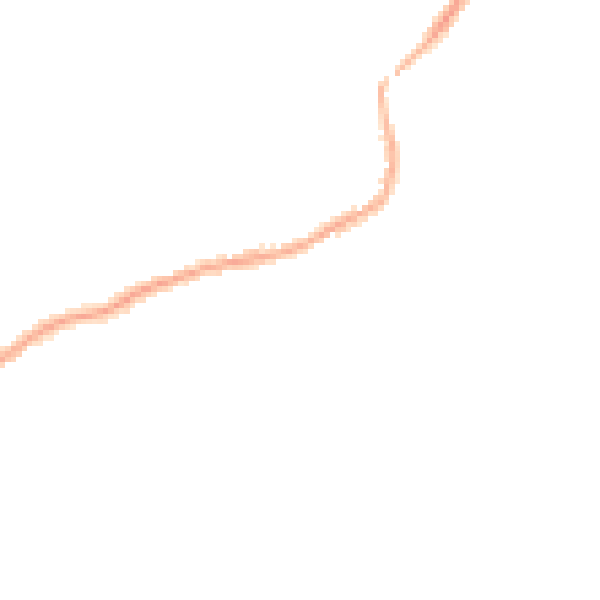 Night-time road noise heatmap for PR7 5BG
