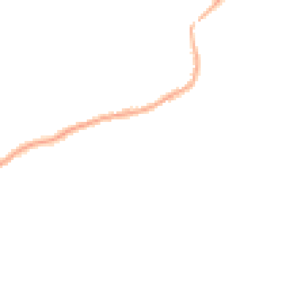 Night-time road noise heatmap for PR7 5BQ