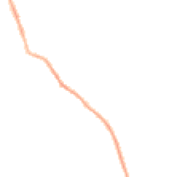 Night-time road noise heatmap for PR7 5FP