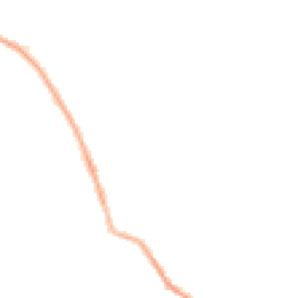 Night-time road noise heatmap for PR7 5FS