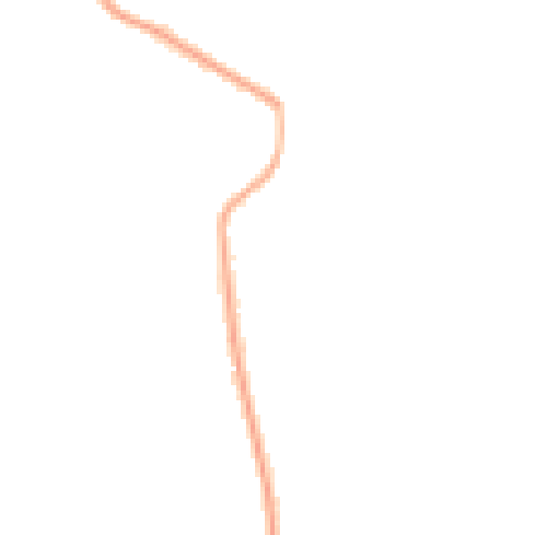 Night-time road noise heatmap for PR7 5FX