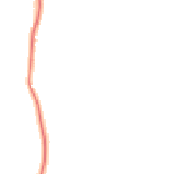 Night-time road noise heatmap for PR7 5JF