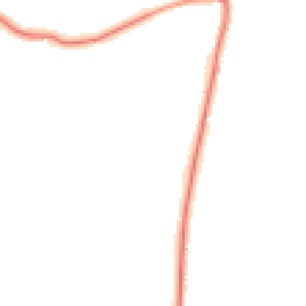 Night-time road noise heatmap for PR7 5JS