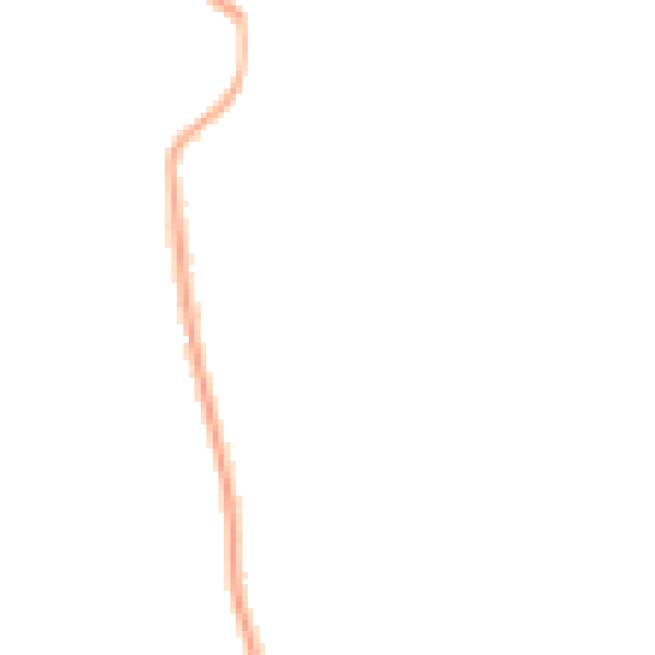 Night-time road noise heatmap for PR7 5LU