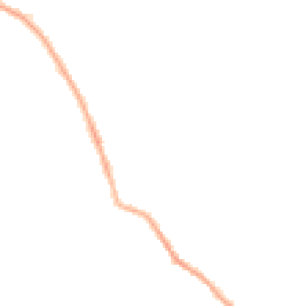 Night-time road noise heatmap for PR7 5QG