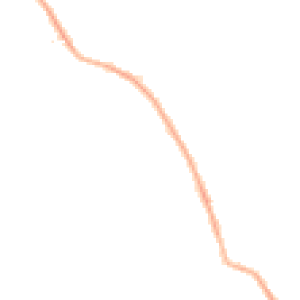 Night-time road noise heatmap for PR7 5RA