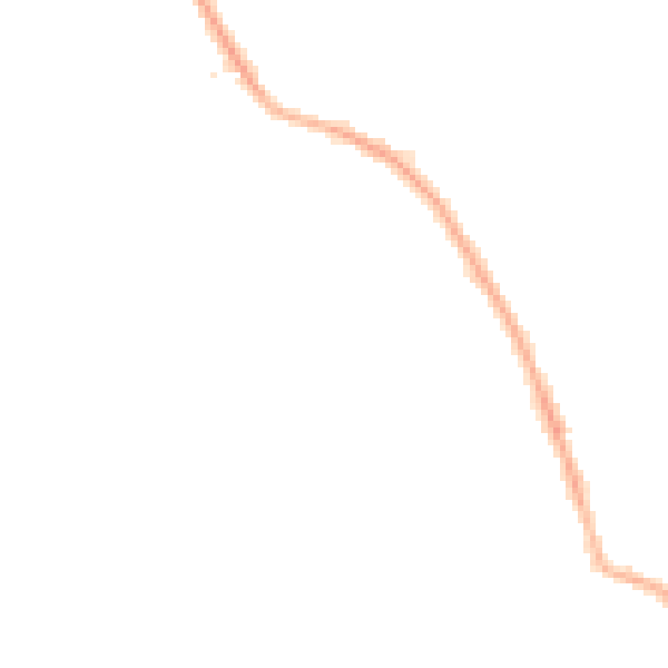 Night-time road noise heatmap for PR7 5RB