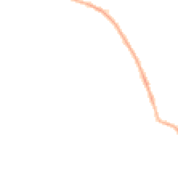 Night-time road noise heatmap for PR7 5RF