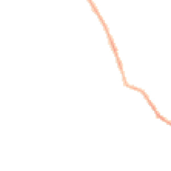 Night-time road noise heatmap for PR7 5RN