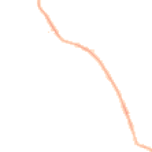 Night-time road noise heatmap for PR7 5SE