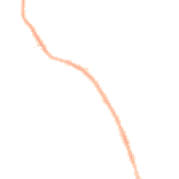 Night-time road noise heatmap for PR7 5SH