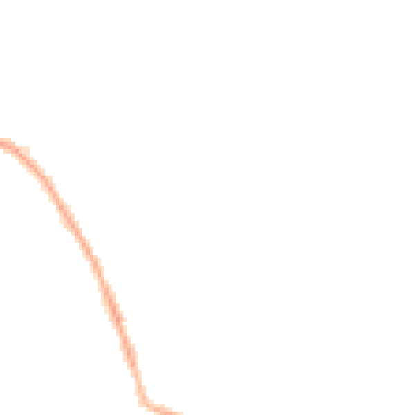 Night-time road noise heatmap for PR7 5SW