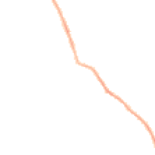 Night-time road noise heatmap for PR7 5TH