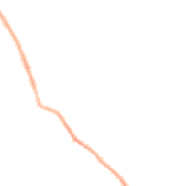 Night-time road noise heatmap for PR7 5TN