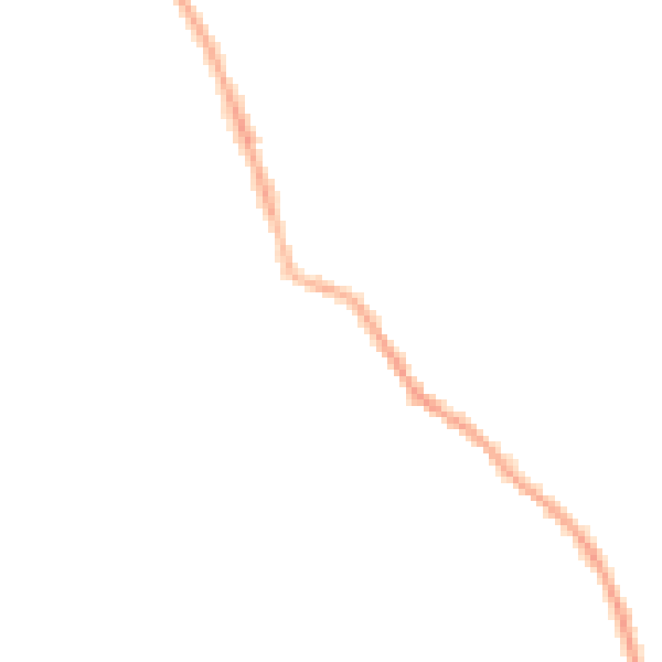 Night-time road noise heatmap for PR7 5TS