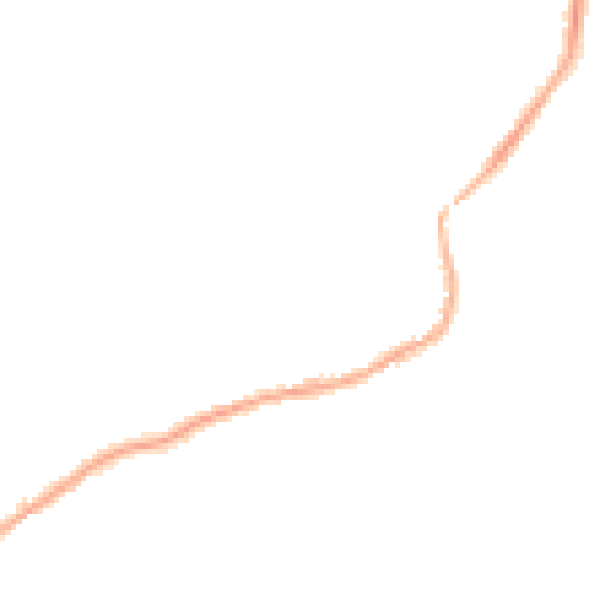 Night-time road noise heatmap for PR7 5TU