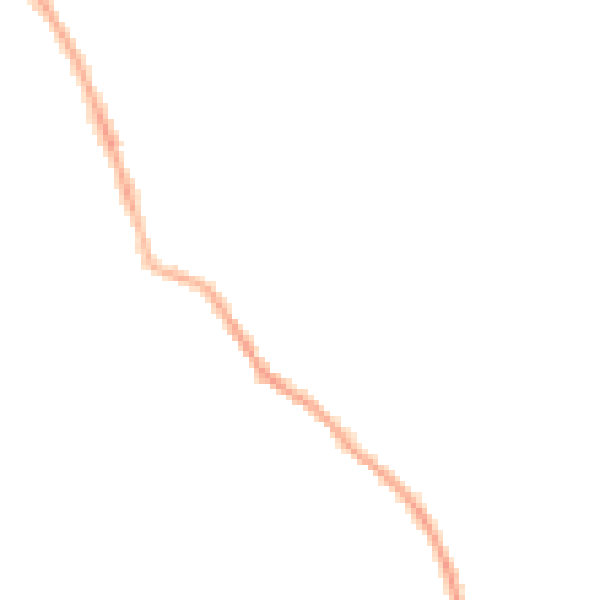 Night-time road noise heatmap for PR7 5TW