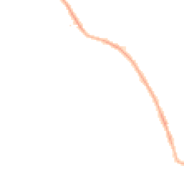 Night-time road noise heatmap for PR7 5UF