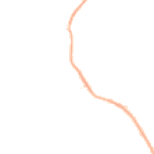 Night-time road noise heatmap for PR7 5UW