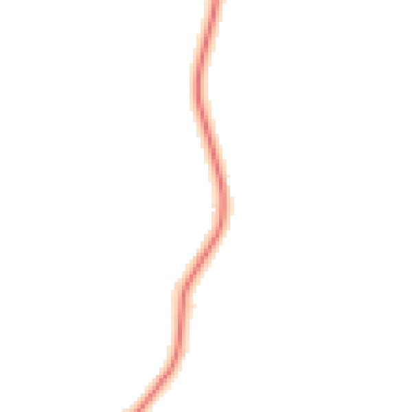 Night-time road noise heatmap for PR7 5XJ