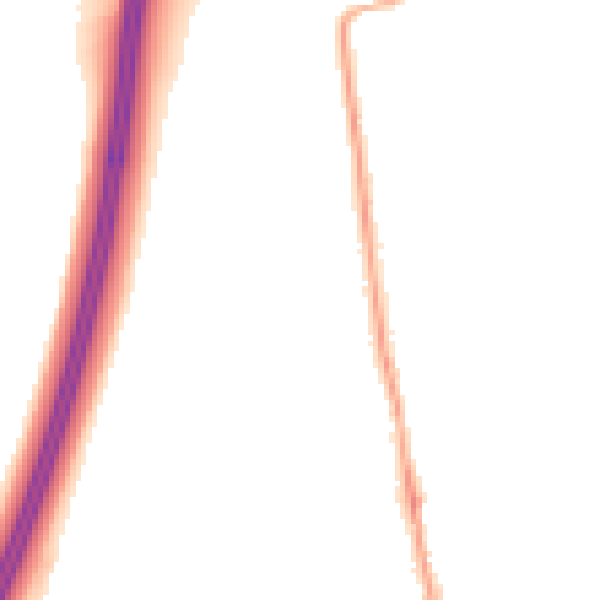 Night-time road noise heatmap for PR7 6BW